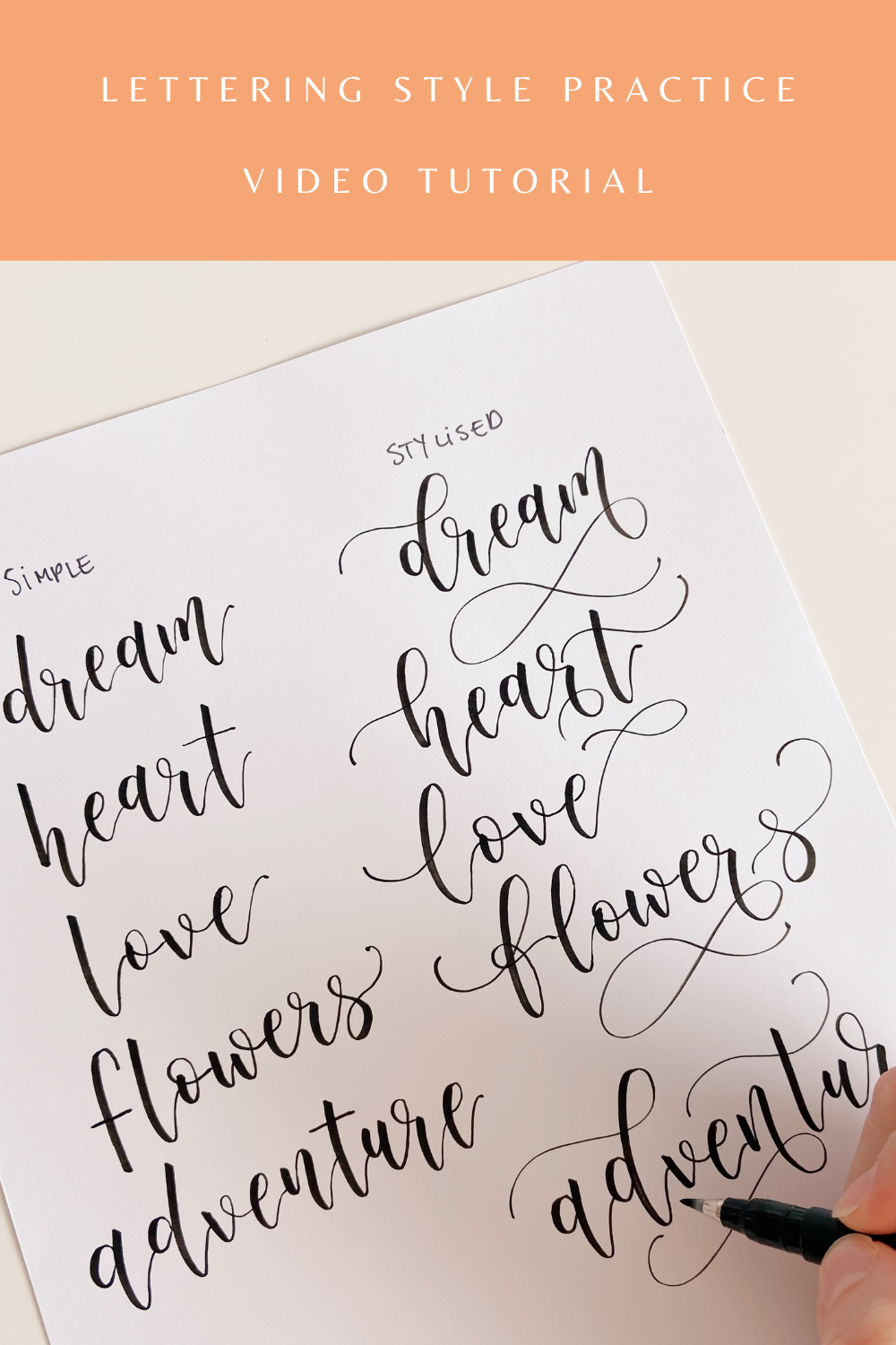 Calligraphy styles discount